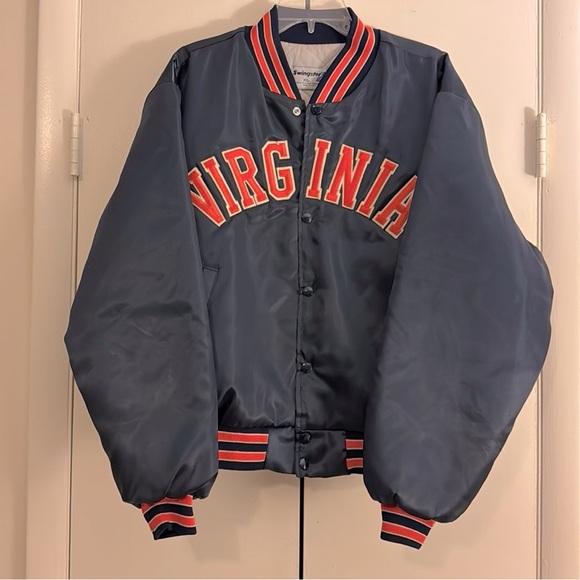 Vintage University of Virginia Cavaliers NCAA Jacket XL - Picture 1 of 6